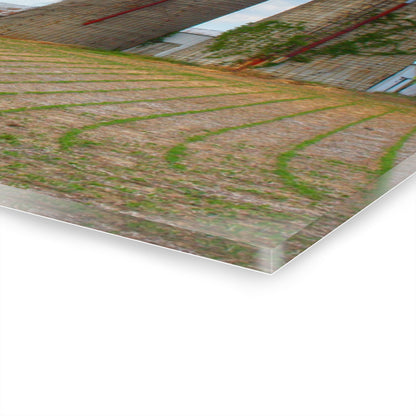 U R There Photography Marlette Road Farm III Rustic Farmhouse Acrylic Wall Print