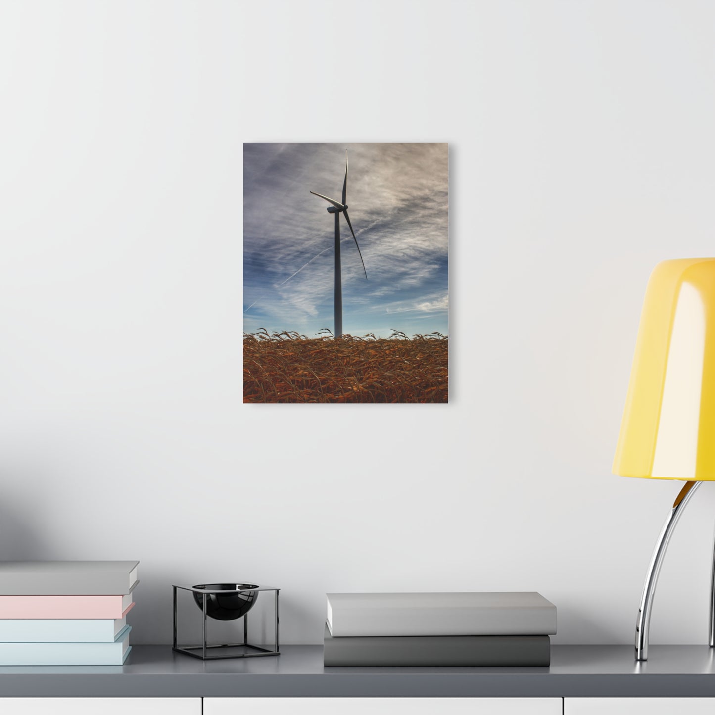 Barn Boutique Modern Farmhouse Acrylic Wall Print| North Gera Road Windmill