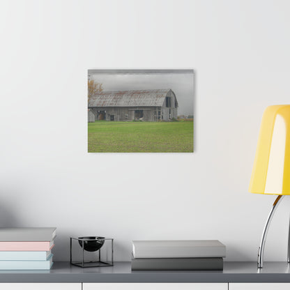 U R There Photography Bradford Road Grey Rustic Farmhouse Acrylic Wall Print