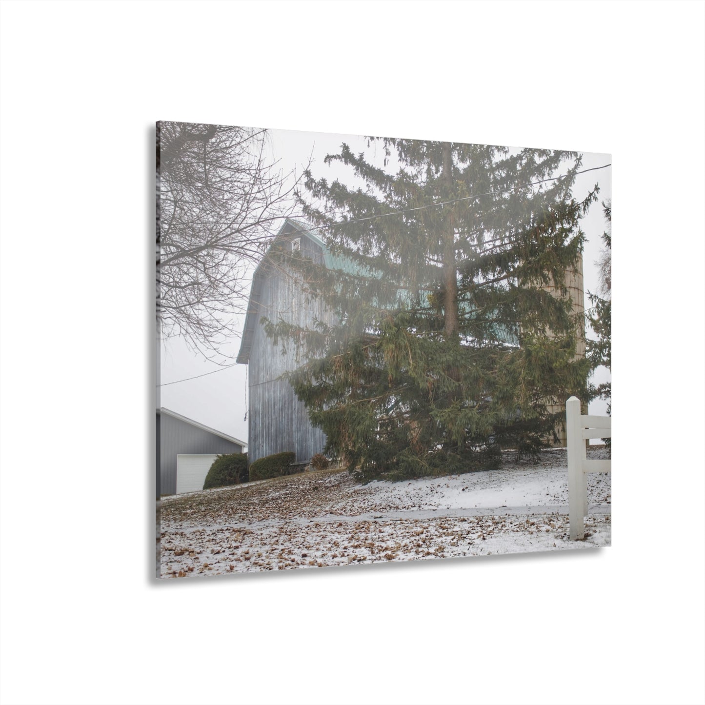 U R There Photography Hollow Corners Hidden Rustic Farmhouse Acrylic Wall Print