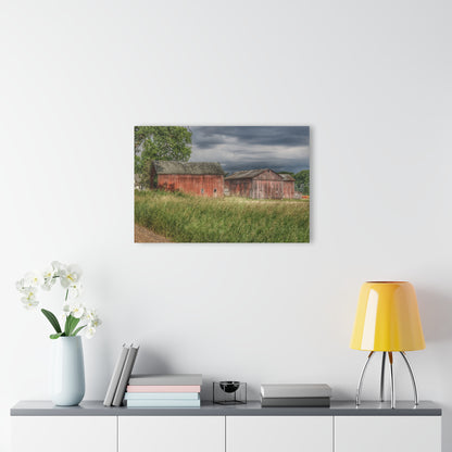 U R There Photography Hunters Creek Reds Rustic Farmhouse Acrylic Wall Print