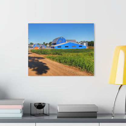 U R There Photography Kidder Road Blues I Rustic Farmhouse Acrylic Wall Print