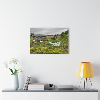U R There Photography Bridge of Summer Road II Rustic Farmhouse Acrylic Wall Print