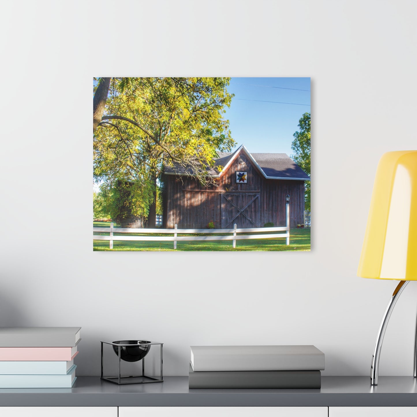 U R There Photography Hunters Creek Quilted I Rustic Farmhouse Acrylic Wall Print