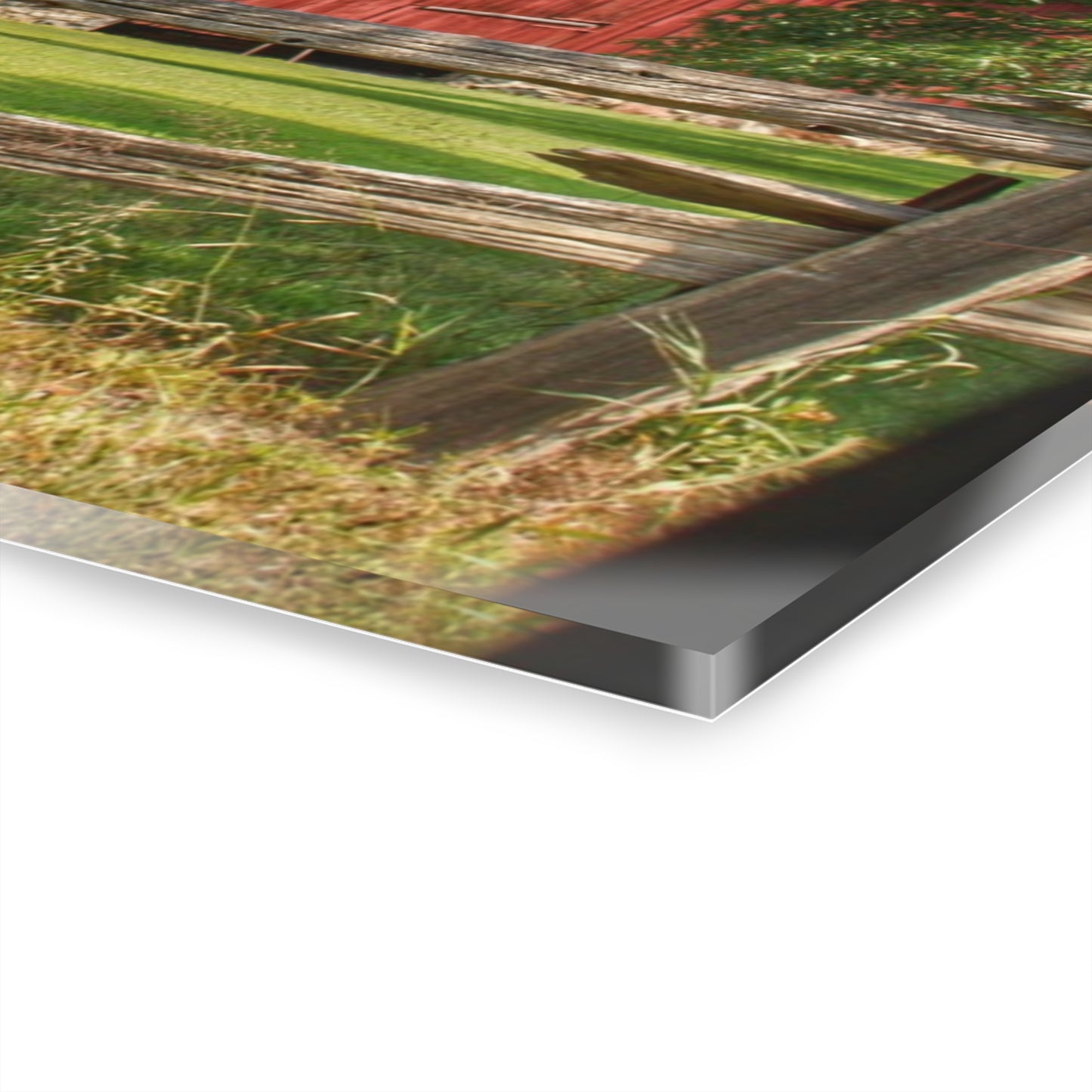 U R There Photography Hollow Corners Star Barn Rustic Farmhouse Acrylic Wall Print