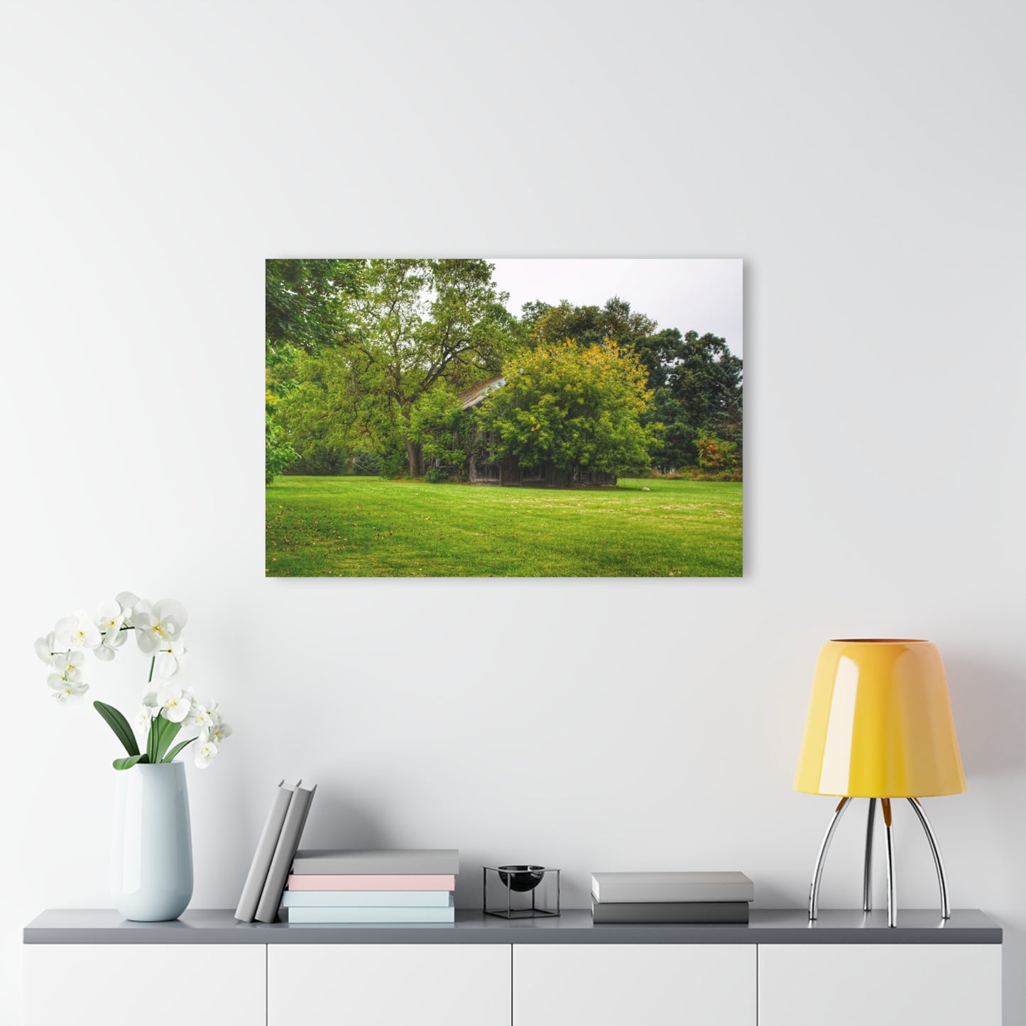 U R There Photography Hidden Past Rustic Farmhouse Acrylic Wall Print
