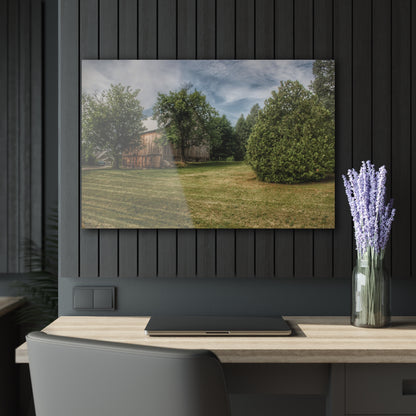 U R There Photography Thistle Valley Weathered Grey Rustic Farmhouse Acrylic Wall Print
