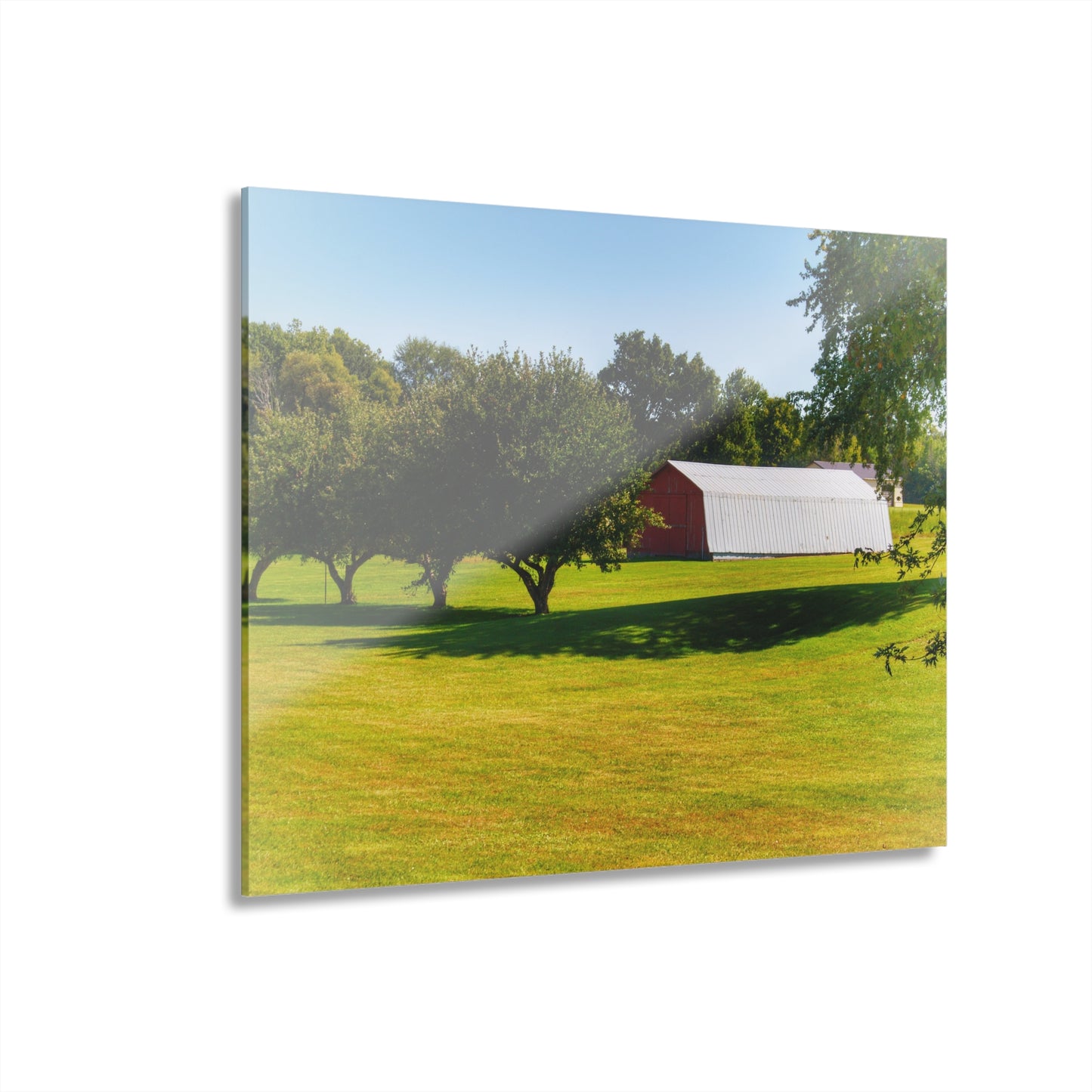 U R There Photography Lake Pleasant Road Hidden Quonset Rustic Farmhouse Acrylic Wall Print