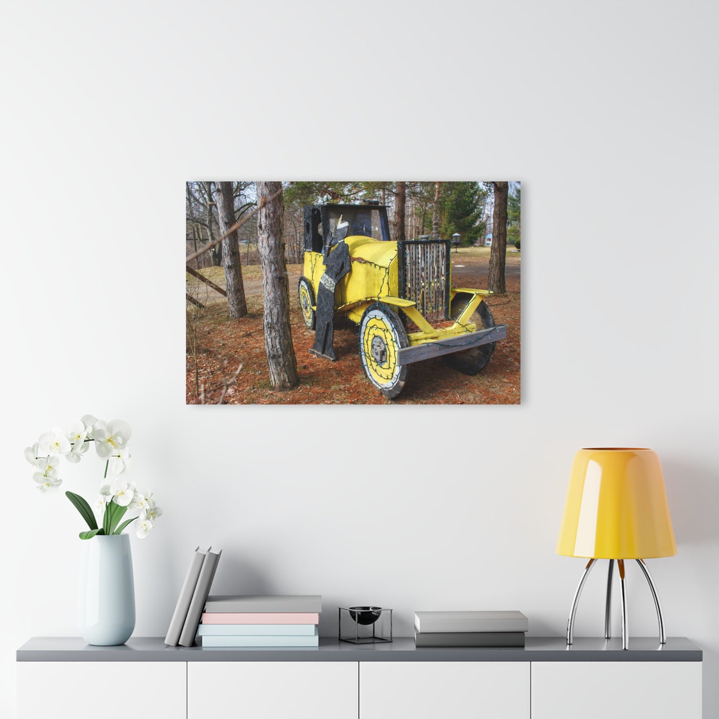 U R There Photography Hickory Place Yard Art II Rustic Farmhouse Acrylic Wall Print