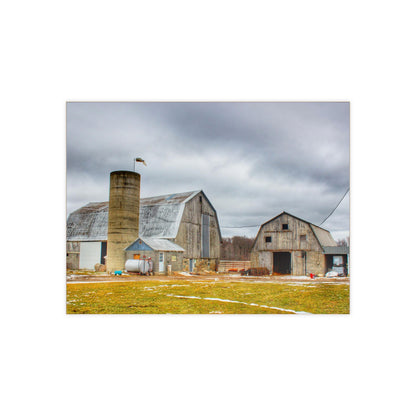 U R There Photography Chapman Greys Rustic Farmhouse Decorative Ceramic Tile