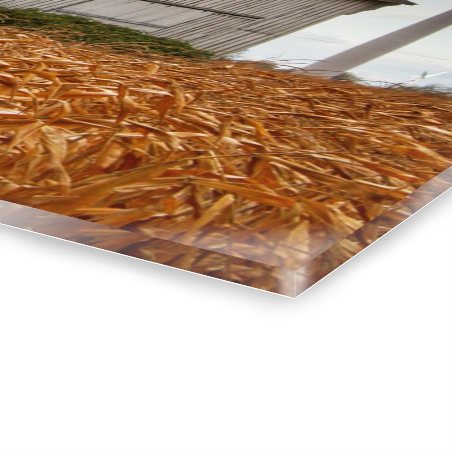 U R There Photography Merry Road Grey Rustic Farmhouse Acrylic Wall Print