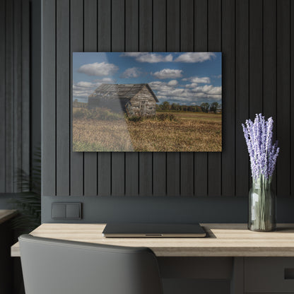 U R There Photography Freiberger Road Little Grey Shack Rustic Farmhouse Acrylic Wall Print