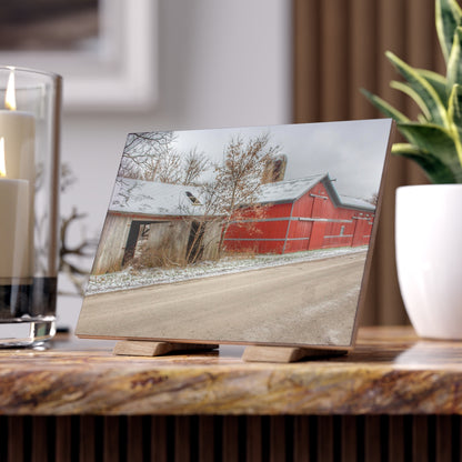 U R There Photography Bordman Roadside Buddies I Rustic Farmhouse Decorative Ceramic Tile