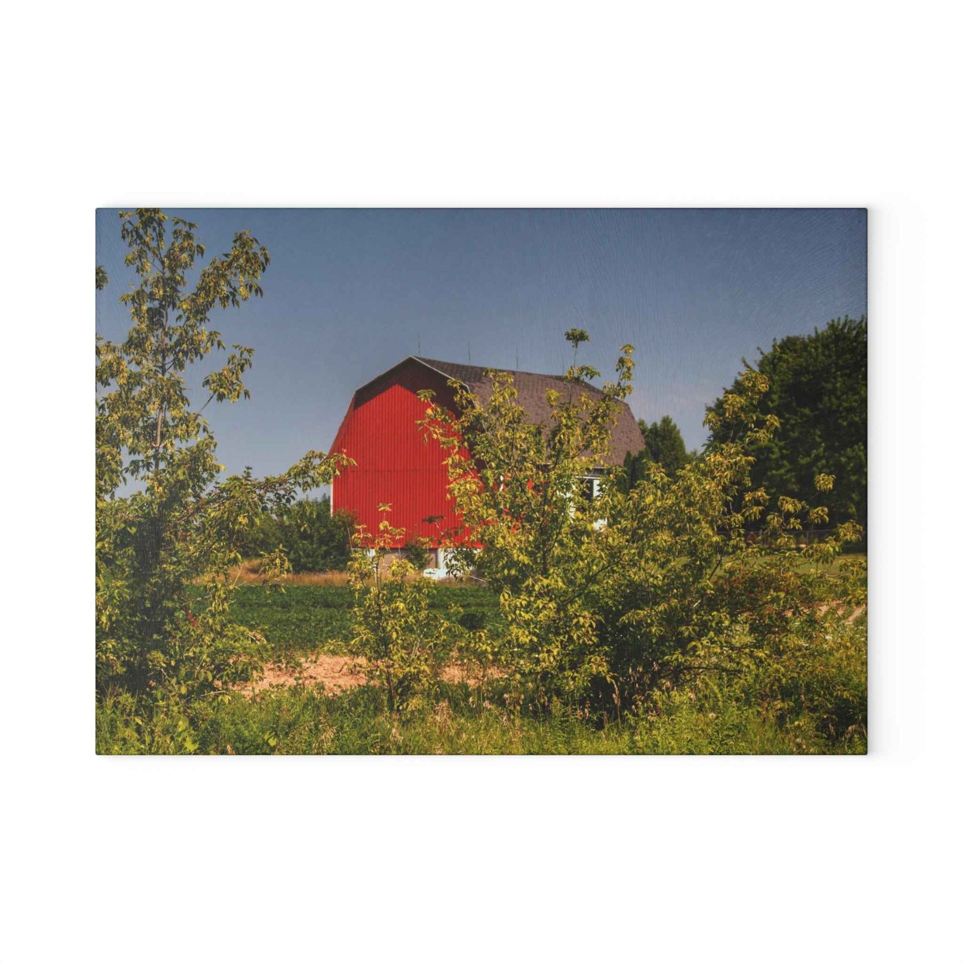 Rustic Farmhouse Cutting Board| Behind the Bushes Red