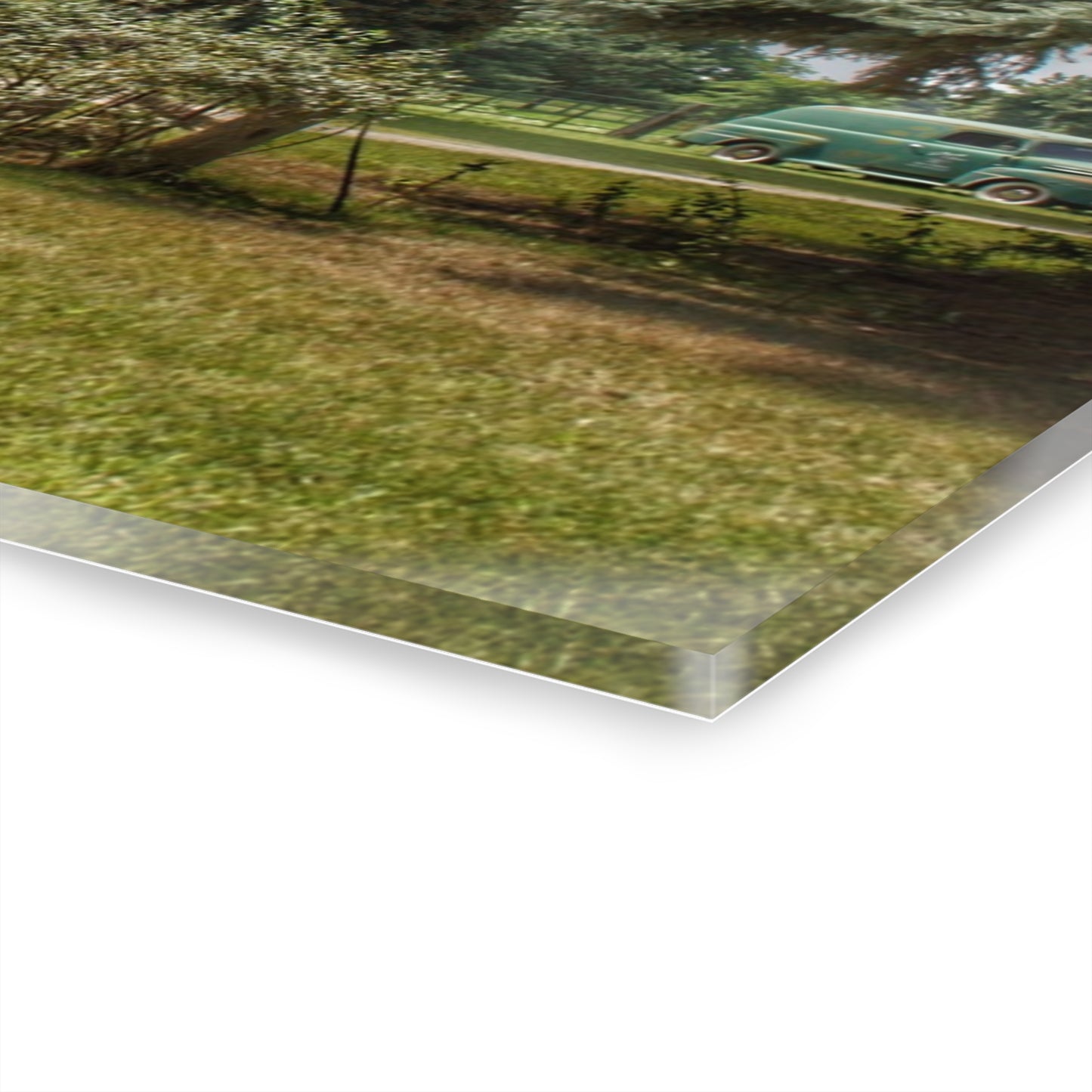 U R There Photography Metamora Country Red Rustic Farmhouse Acrylic Wall Print