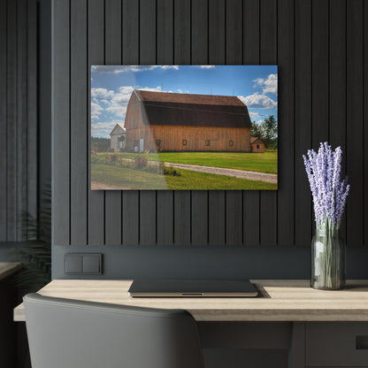 U R There Photography Bristol Gold Rustic Farmhouse Acrylic Wall Print