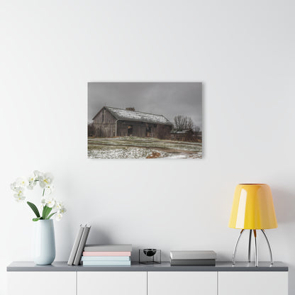 U R There Photography Wilder Road Grey in Spring Rustic Farmhouse Acrylic Wall Print