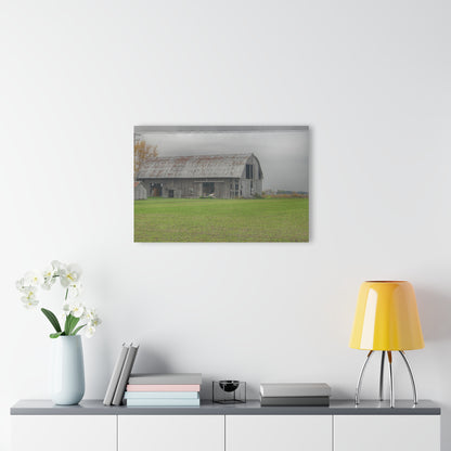U R There Photography Bradford Road Grey Rustic Farmhouse Acrylic Wall Print