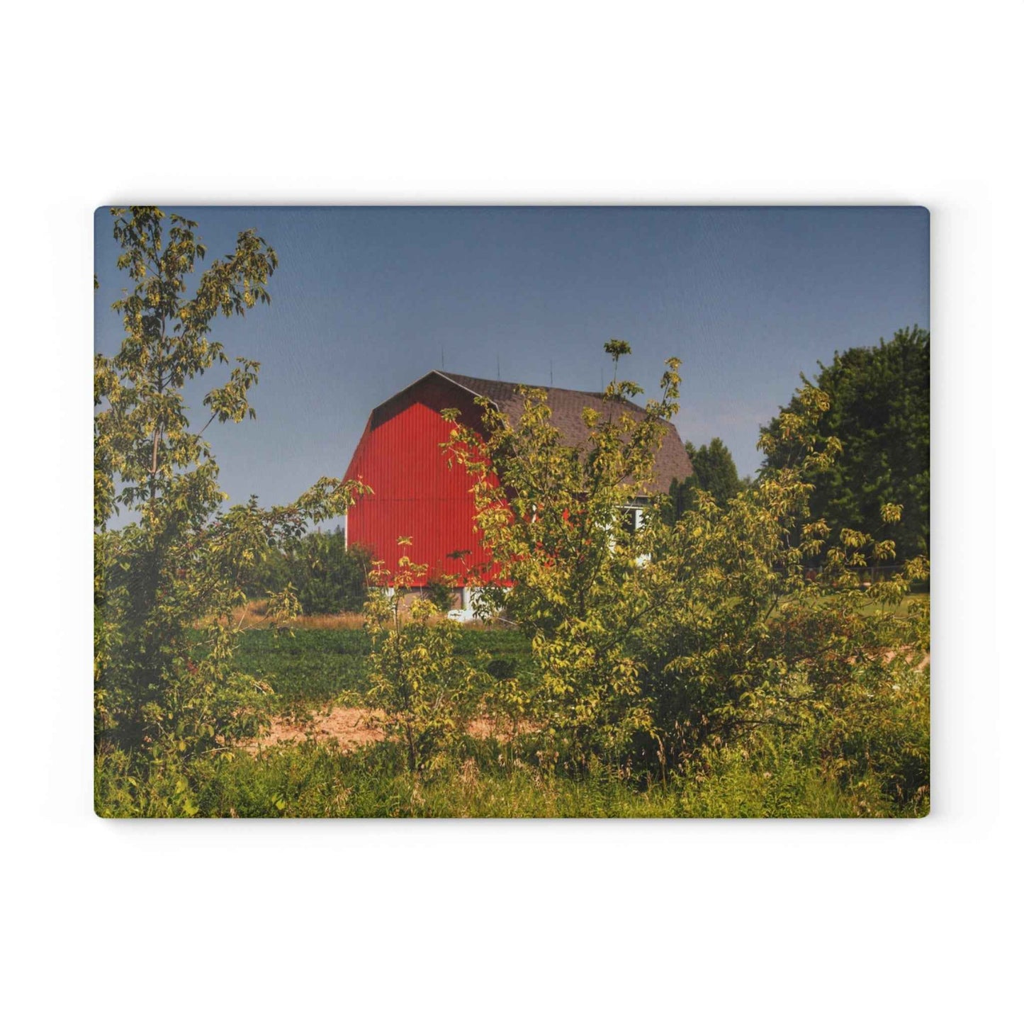 Rustic Farmhouse Cutting Board| Behind the Bushes Red