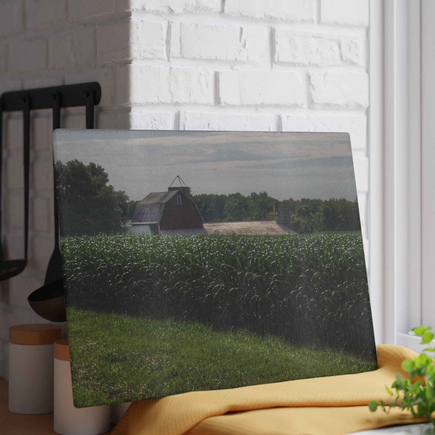 Rustic Farmhouse Cutting Board| Above the Corn on Piersonville Road I
