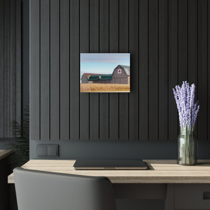 U R There Photography Frankenmuth Greys Rustic Farmhouse Acrylic Wall Print