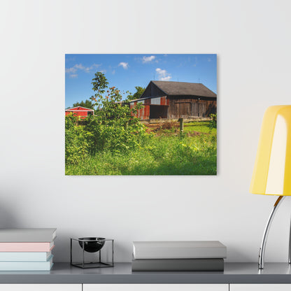 U R There Photography Beyond the Fence on Hunters Creek Rustic Farmhouse Acrylic Wall Print