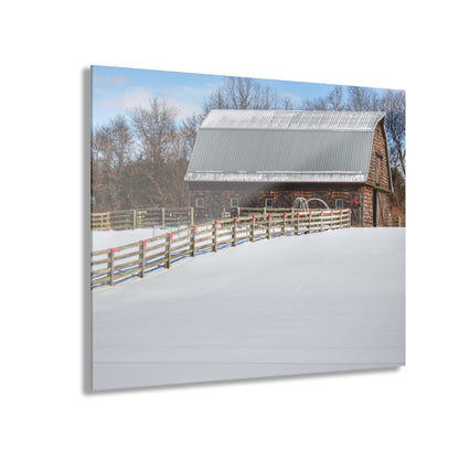 U R There Photography Morgan Lanes Cedar Shack Barn Rustic Farmhouse Acrylic Wall Print