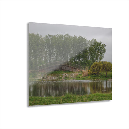 U R There Photography Bridge of Summer Road I Rustic Farmhouse Acrylic Wall Print