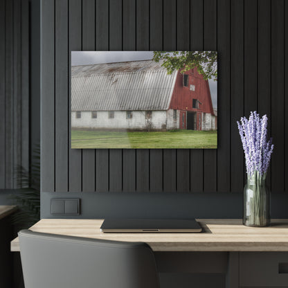 U R There Photography Peters Red Appaloosa III Rustic Farmhouse Acrylic Wall Print