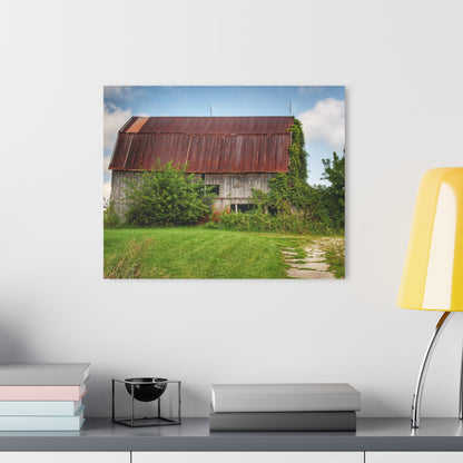 U R There Photography Grey Road Rusted I Rustic Farmhouse Acrylic Wall Print