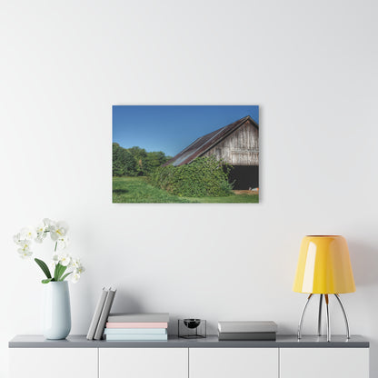 U R There Photography Grey Shack of Millington Rustic Farmhouse Acrylic Wall Print
