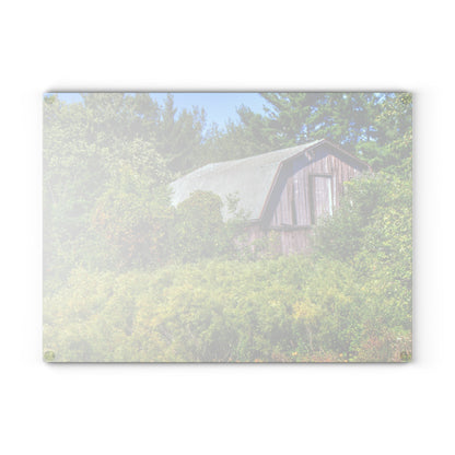 Barn Boutique Rustic Tempered-Glass Cutting Board| Saginaw Road Hidden Grey