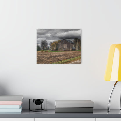 U R There Photography Gilford Grey II Rustic Farmhouse Acrylic Wall Print