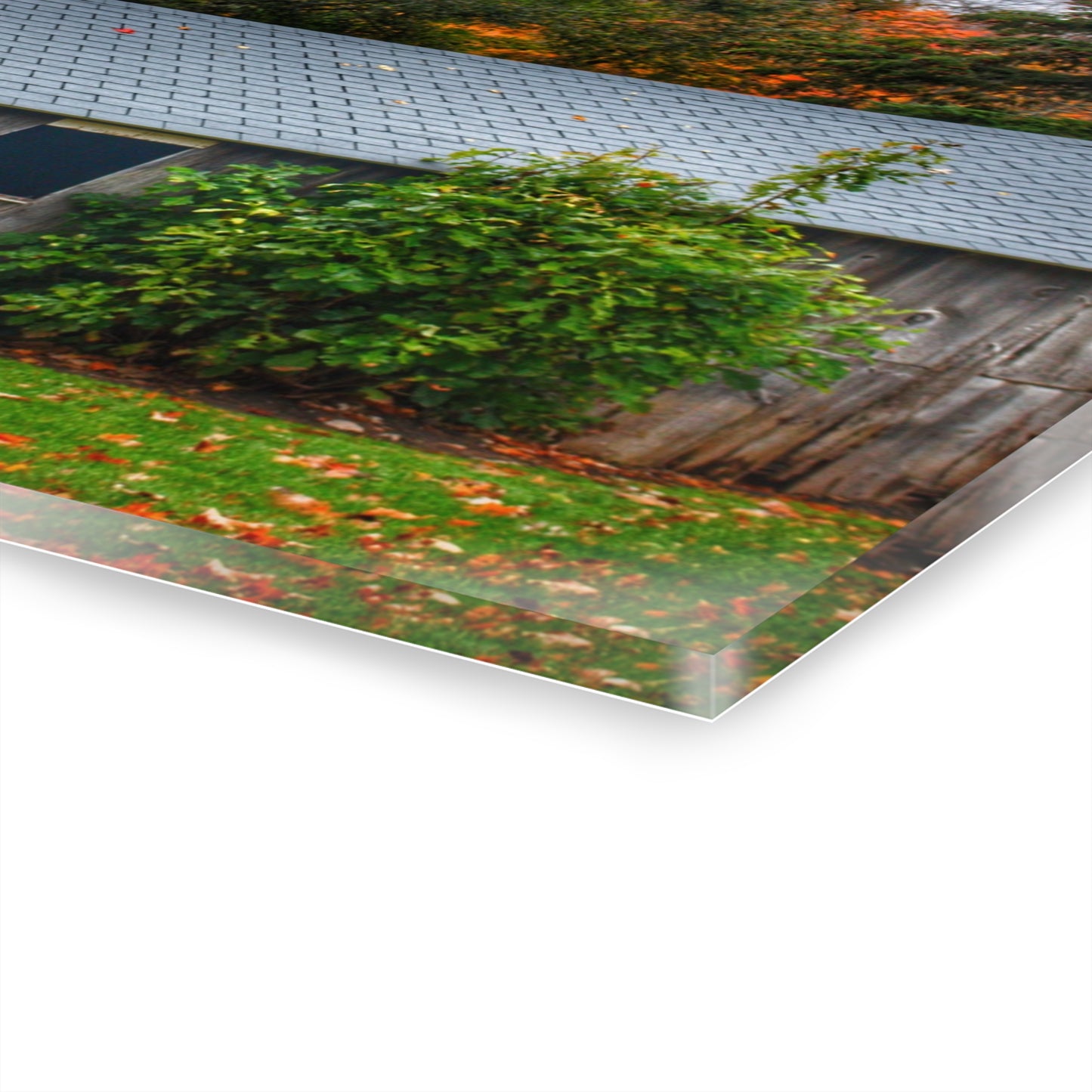 U R There Photography Grey Roadside Shack Rustic Farmhouse Acrylic Wall Print