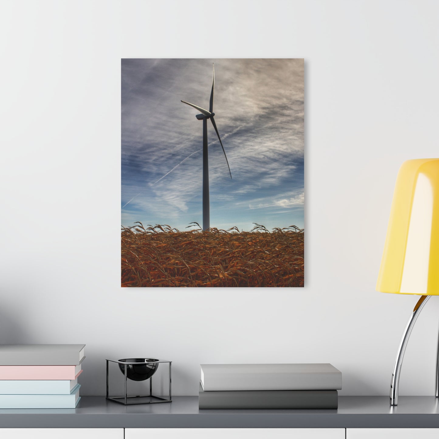 Barn Boutique Modern Farmhouse Acrylic Wall Print| North Gera Road Windmill