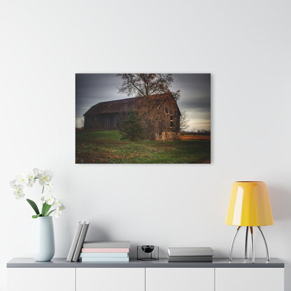 U R There Photography Melvin Grey Rustic Farmhouse Acrylic Wall Print