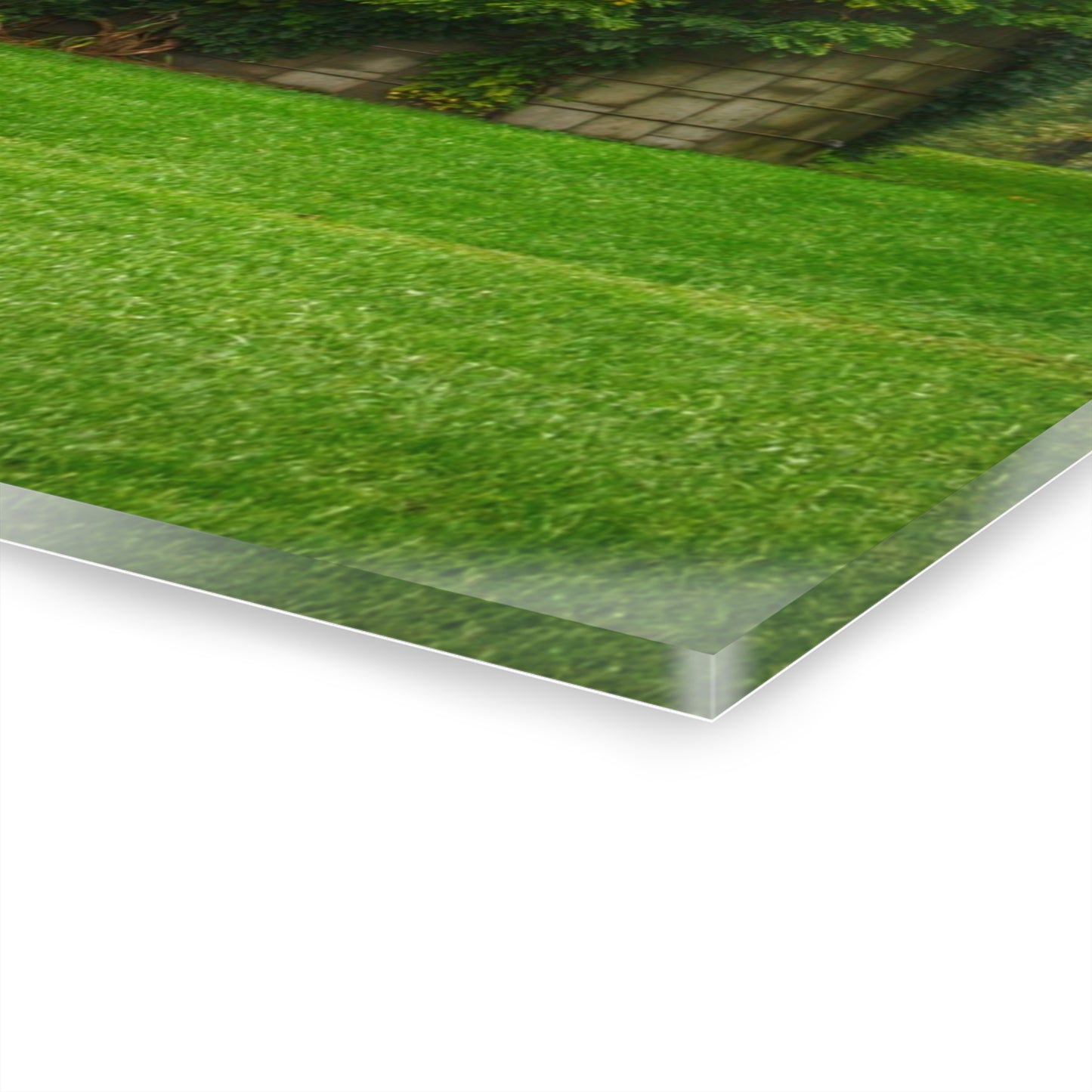 U R There Photography Ludwig Road Oxford Grey and Silo Rustic Farmhouse Acrylic Wall Print