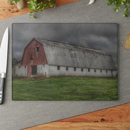 Barn Boutique Rustic Tempered-Glass Cutting Board| Peters Road Appaloosa I