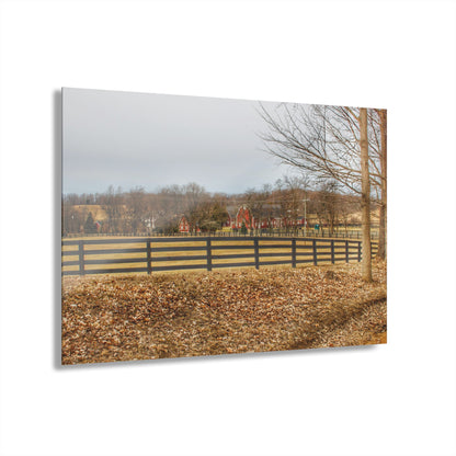 U R There Photography Barber Road Farm I Rustic Farmhouse Acrylic Wall Print