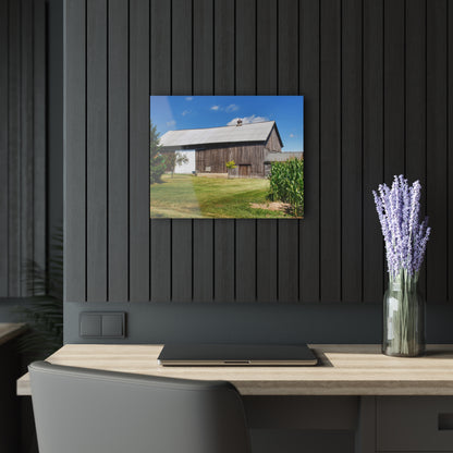 U R There Photography Frog Barn Rustic Farmhouse Acrylic Wall Print