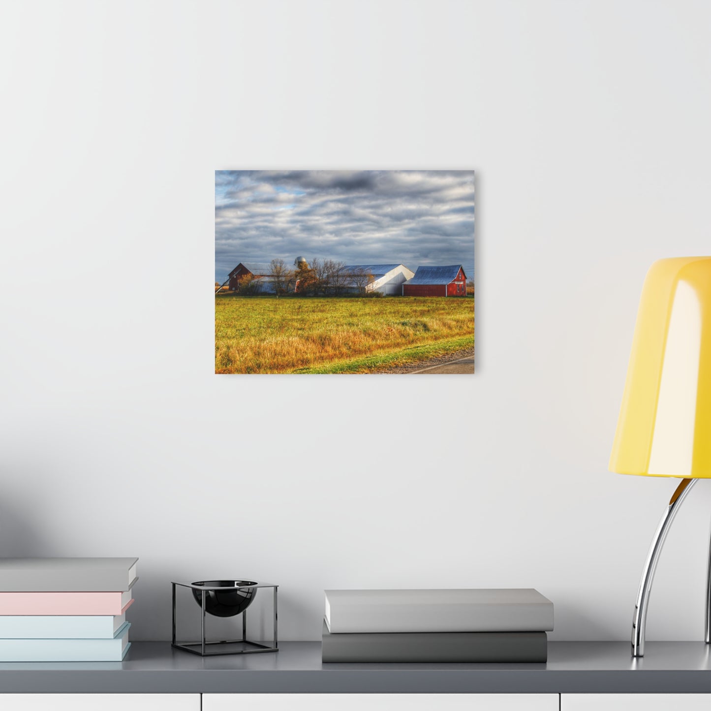 U R There Photography Marlette Road Farm I Rustic Farmhouse Acrylic Wall Print