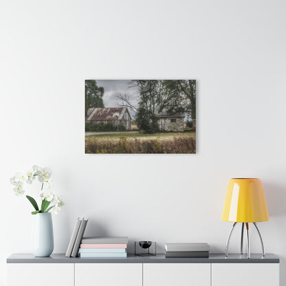 U R There Photography Richville Road Shacks Rustic Farmhouse Acrylic Wall Print