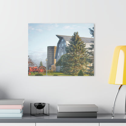 U R There Photography Peppermill Grey Rustic Farmhouse Acrylic Wall Print
