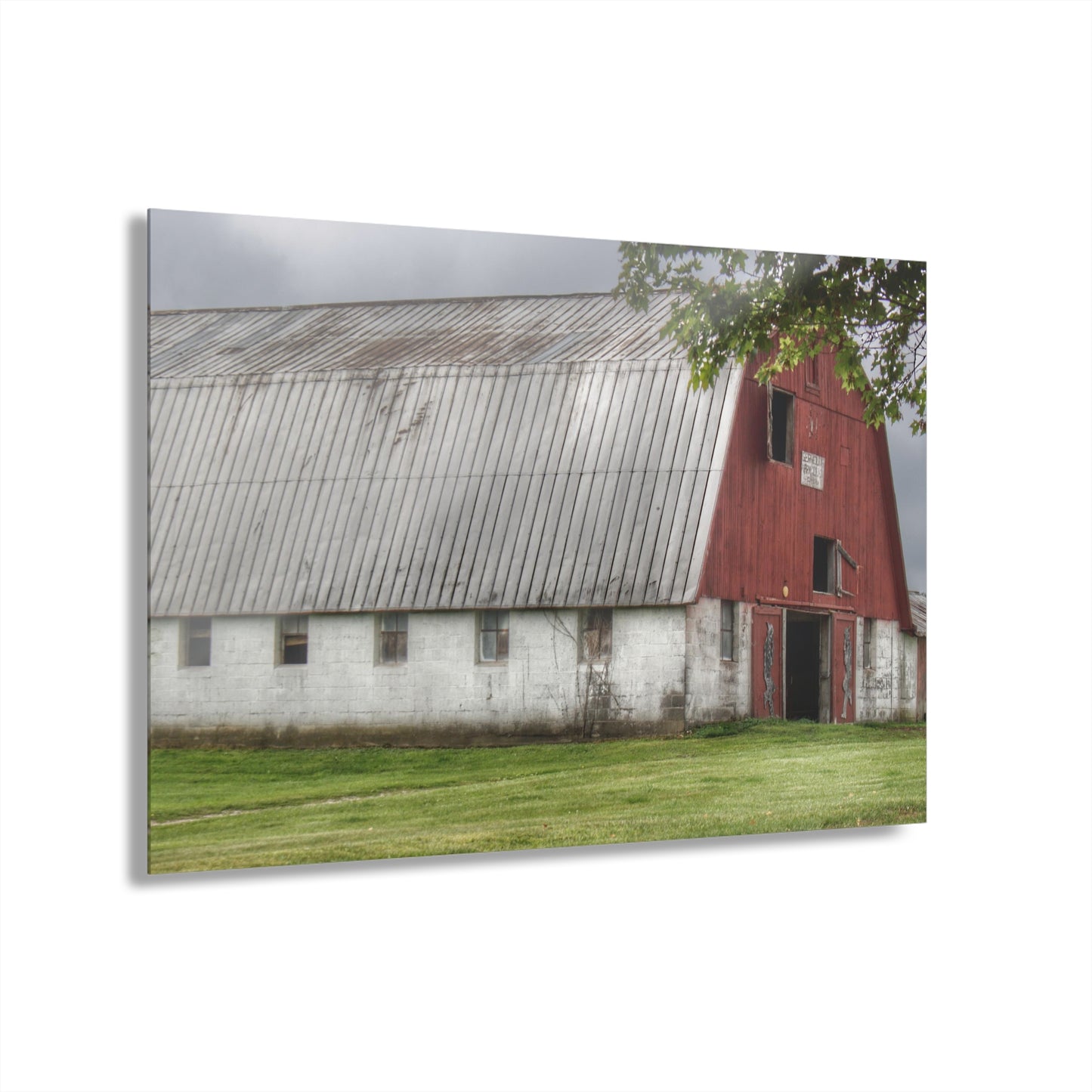 Barn Boutique Modern Farmhouse Acrylic Wall Print| Peters Road Appaloosa Barn II