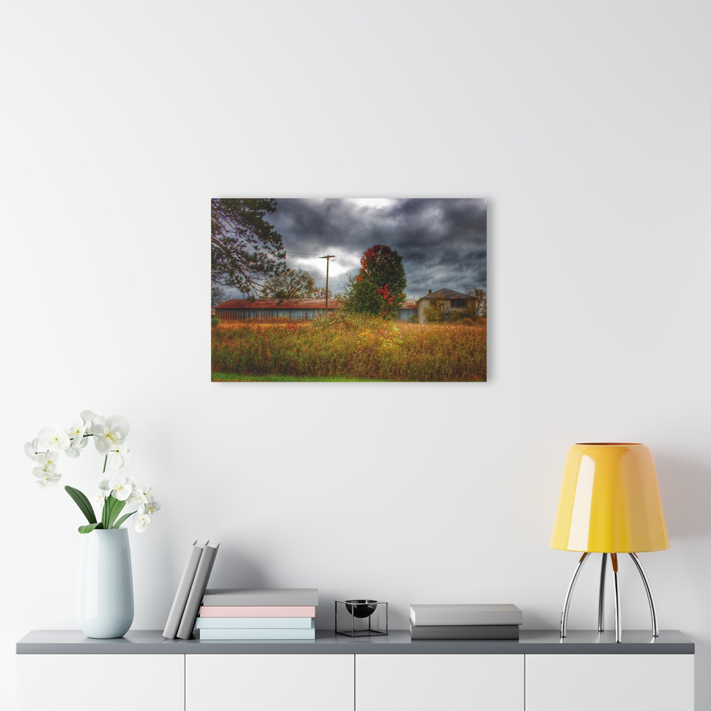 U R There Photography Farnsworth Forgotten Rustic Farmhouse Acrylic Wall Print