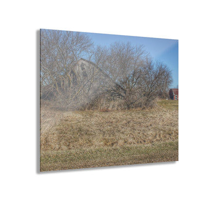 U R There Photography Fargo Road Forgotten Rustic Farmhouse Acrylic Wall Print