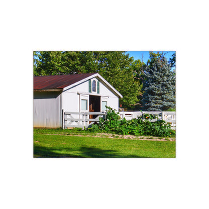 U R There Photography Beyond the Fence on Baldwin Rustic Farmhouse Decorative Ceramic Tile