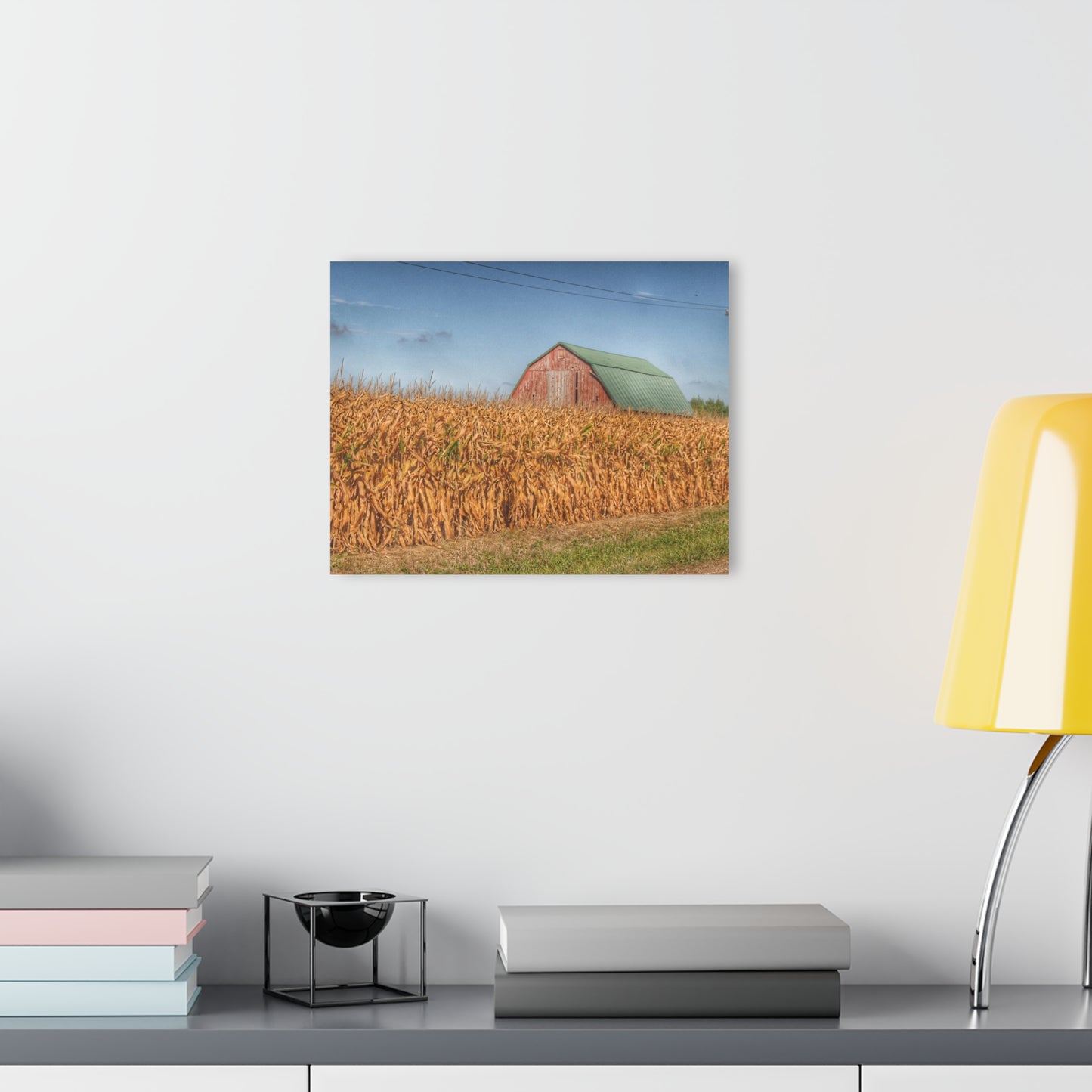 U R There Photography Beyond the Harvest Corn I Rustic Farmhouse Acrylic Wall Print