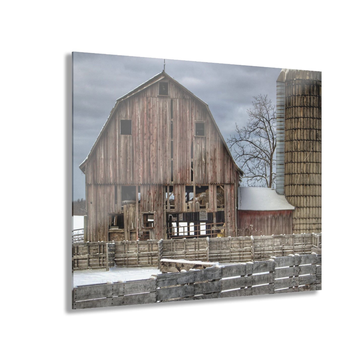 U R There Photography Old Marathon Rustic Farmhouse Acrylic Wall Print