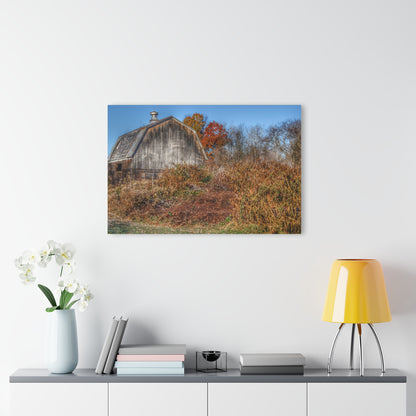 U R There Photography Vassar Road Hidden Grey II Rustic Farmhouse Acrylic Wall Print